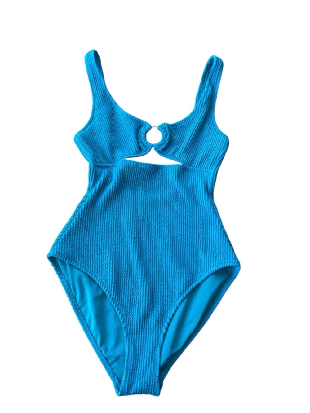 aerie Bright Blue One-Piece Swim - Picture 3 of 6